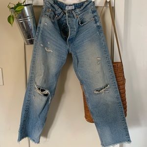 Size 2 Zara cropped jeans
